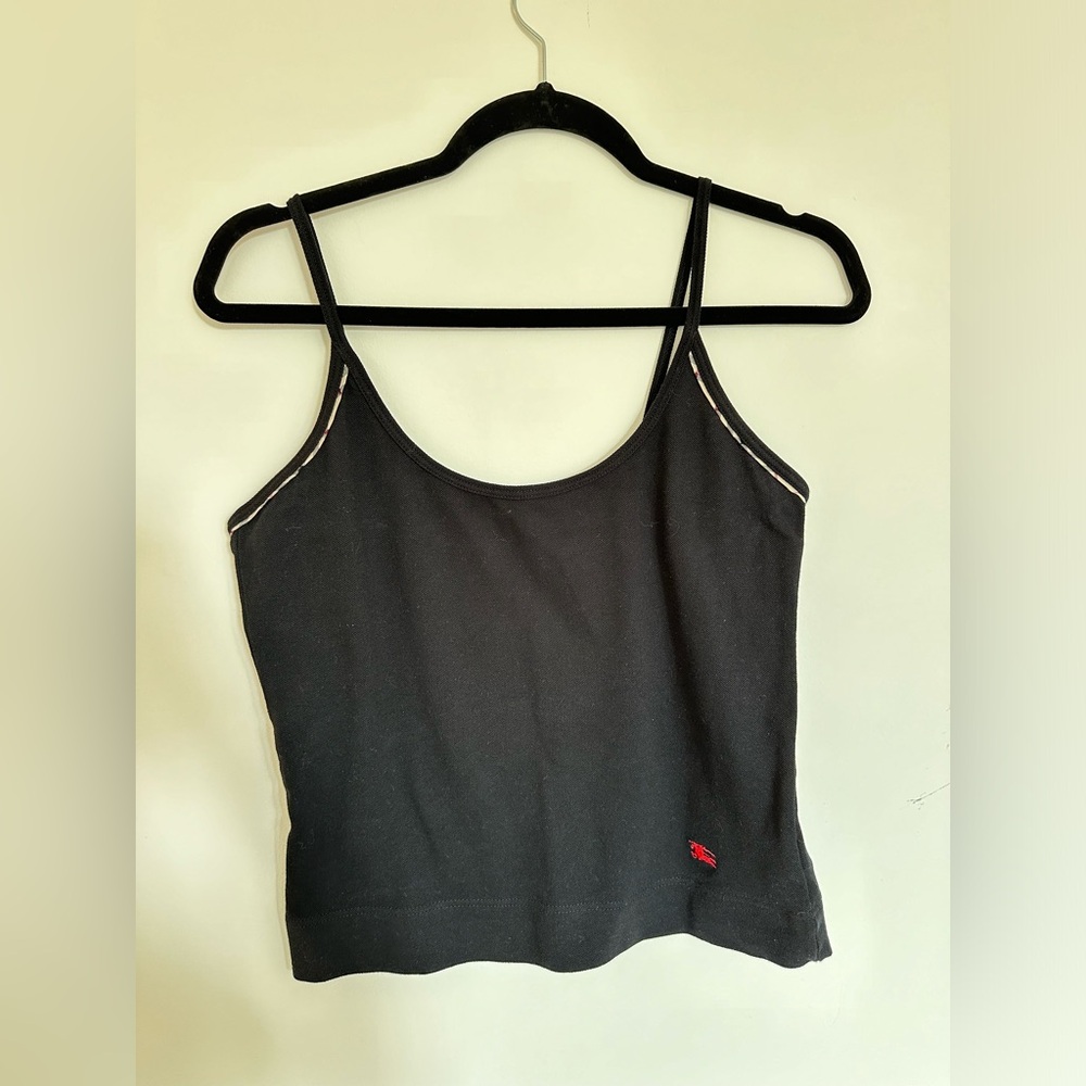 Burberry black tank top